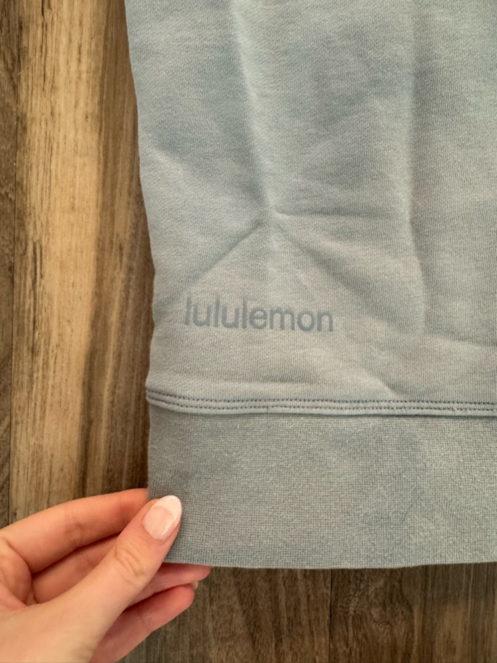 Lululemon Chambray Blue Crewneck - Picture 7 of 8